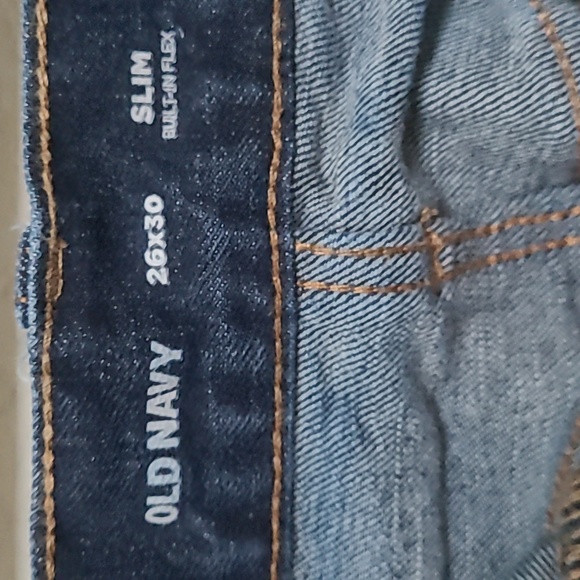 Bundle: 2 JUNIOR Old Navy Men Jeans 26X30, Slim, Men's - Picture 2 of 9